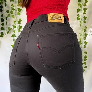 Black Levi’s 511 slim fit jeans